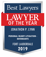 Personal Injury Litigation - Defendants, Fort Lauderdale (2019)