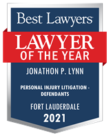 Personal Injury Litigation - Defendants, Fort Lauderdale (2021)