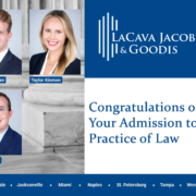Congratulations on Your Admission to the Practice of Law