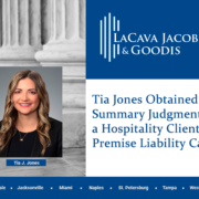 Tia Jones Obtained a Summary Judgment for a Hospitality Client in a Premise Liability Case