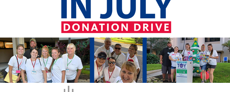 La Cava Jacobson & Goodis Supported St. Joseph’s Christmas in July Donation Drive